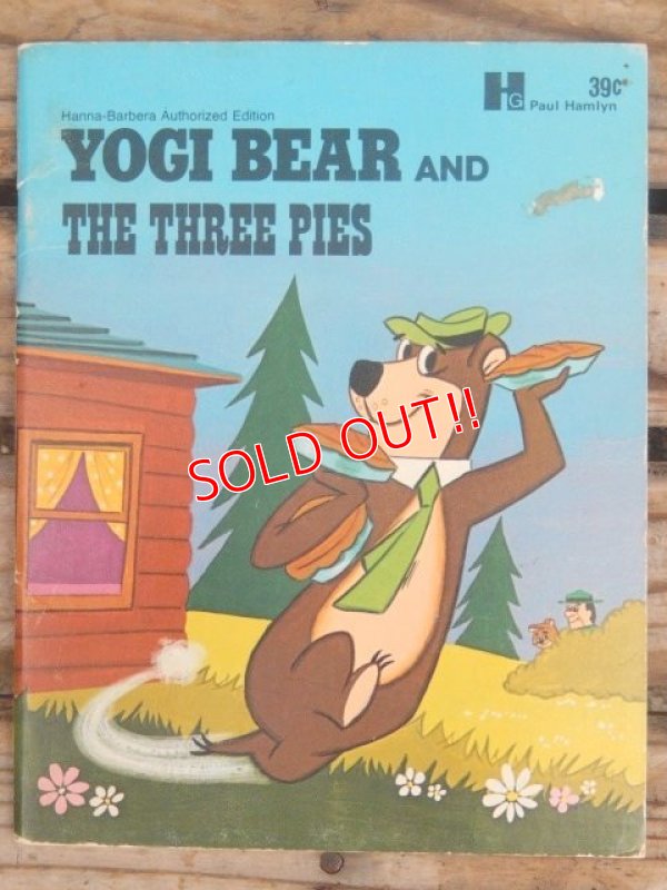 画像1: bk-140610-08 Yogi Bear / The Three Pies1974 Picture Book