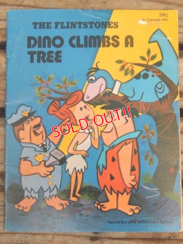 画像1: bk-140610-08 The Flintstones / Dino cClimbs A Tree 1975 Picture Book