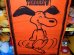 画像3: ct-140617-03 PEANUTS / 60's Banner "Snoopy" Orange (3)