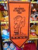 画像1: ct-140617-05 PEANUTS / 60's Banner "Linus" Orange (1)