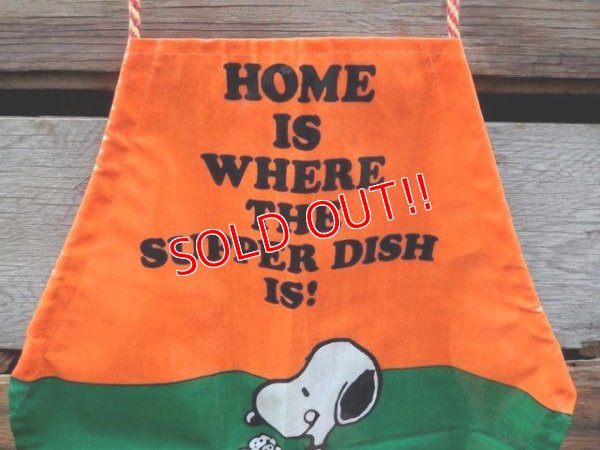 画像2: ct-140509-11 Snoopy / 70's Kid's Apron