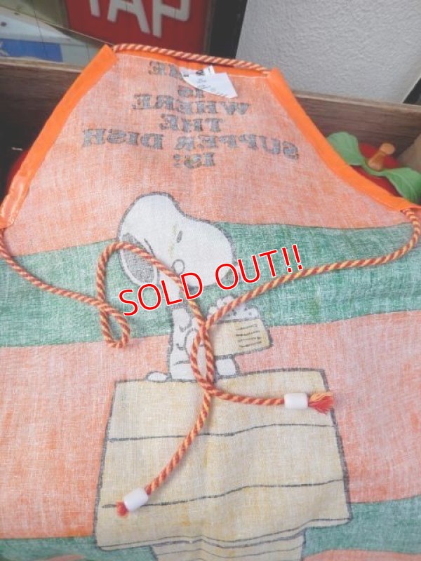画像5: ct-140509-11 Snoopy / 70's Kid's Apron