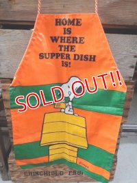ct-140509-11 Snoopy / 70's Kid's Apron