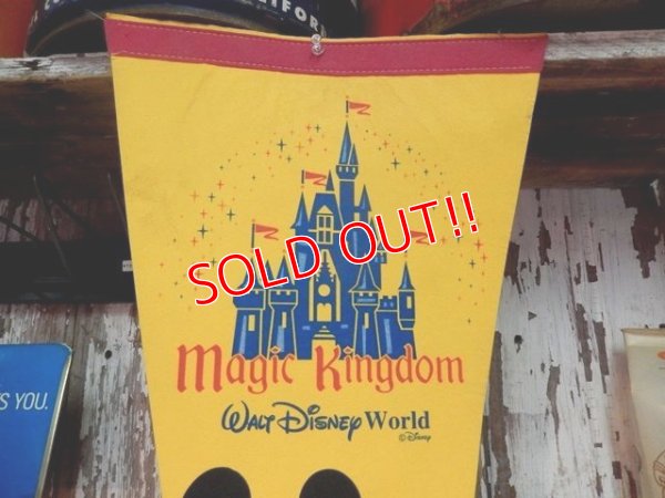 画像2: ct-140624-04 Walt Disney World / Magic Kingdom Pennant