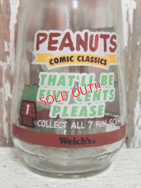 画像2: gs-140624-07 Welch's 1990's / Peanuts Comic Classics #1