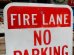 画像2: dp-140606-01 Road sign "FIRE LANE NO PARKING" (2)