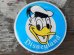 画像1: ct-140617-20 Donald Duck / Disneyland 70's Pinback (1)