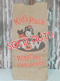 dp-131105-06 A&W / 90's Paper Bag "Kid's Pack"