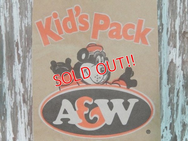画像2: dp-131105-06 A&W / 90's Paper Bag "Kid's Pack"