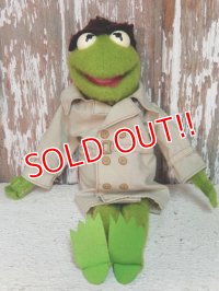 ct-140701-03 Kermit / Fisher-Price 1981 Plush Doll "Reporter"