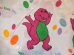 画像5: ct-140702-03 Barney & Friends / 90's Flat Sheet (Twin) (5)