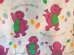 画像2: ct-140702-03 Barney & Friends / 90's Flat Sheet (Twin) (2)