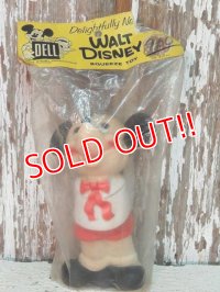 ct-140702-01 Mickey Mouse / DELL 60's Squeeze Toy (MIB)
