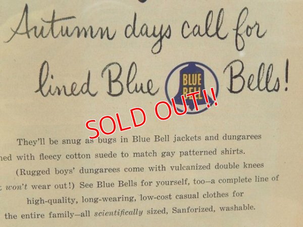 画像5: ad-140702-02 Blue Bell / Vintage AD