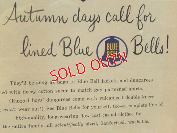 画像5: ad-140702-02 Blue Bell / Vintage AD