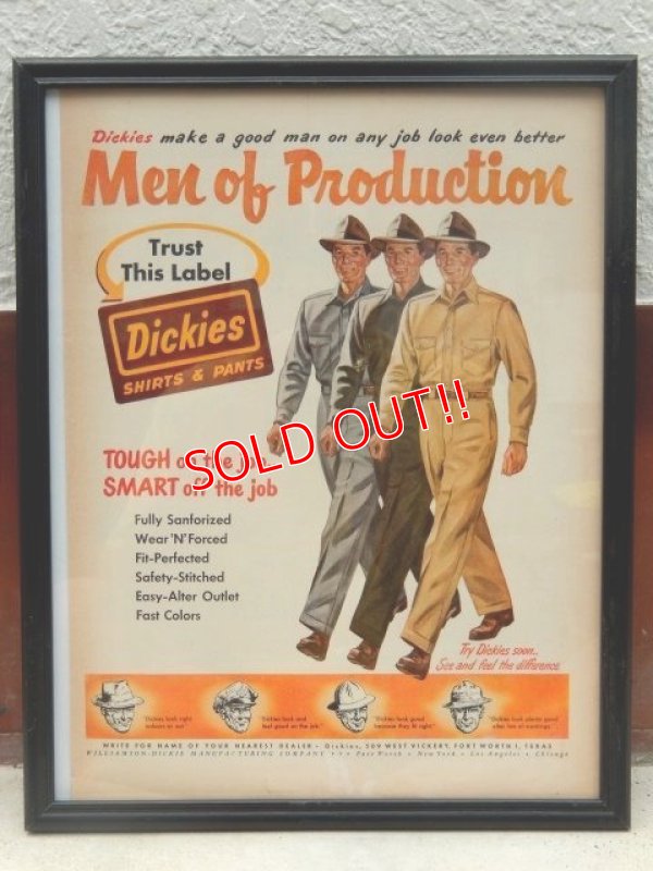 画像1: ad-140702-03 Dickies / Vintage AD