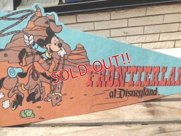 画像3: ct-140624-06 Disneyland / Frontierland 80's-90's Pennant