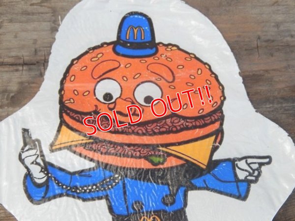 画像2: ct-140701-13 McDonald's / Big Mac Police 1976 Vinyl Puppet