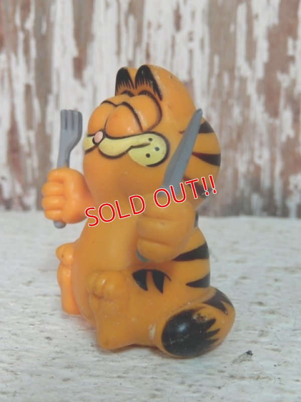画像2: ct-140708-12 Garfield / 80's PVC "Fork & Knife"