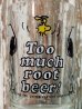 画像4: gs-140708-01 Snoopy / 70's Beer Mug "Too much root beer!" (4)