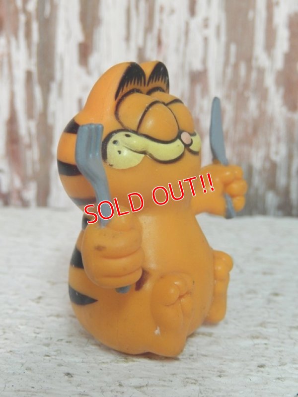 画像3: ct-140708-12 Garfield / 80's PVC "Fork & Knife"