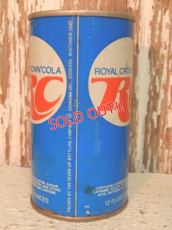 画像2: dp-140707-03 Royal Crown Cola / 70's 12oz fl Steel Can