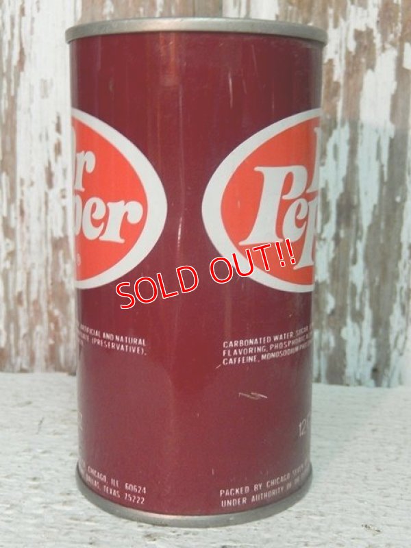 画像3: dp-140707-03 Dr Pepper / 70's 12oz fl Steel Can