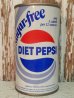 画像1: dp-140707-03 Diet Pepsi Cola / 70's 12oz fl Steel Can (1)