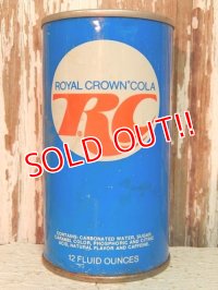 dp-140707-03 Royal Crown Cola / 70's 12oz fl Steel Can
