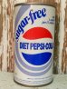 画像2: dp-140707-03 Diet Pepsi Cola / 70's 12oz fl Steel Can (2)