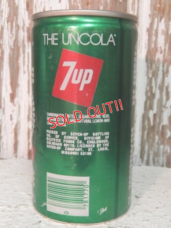 画像3: dp-140707-03 7up / 70's 12oz fl Can