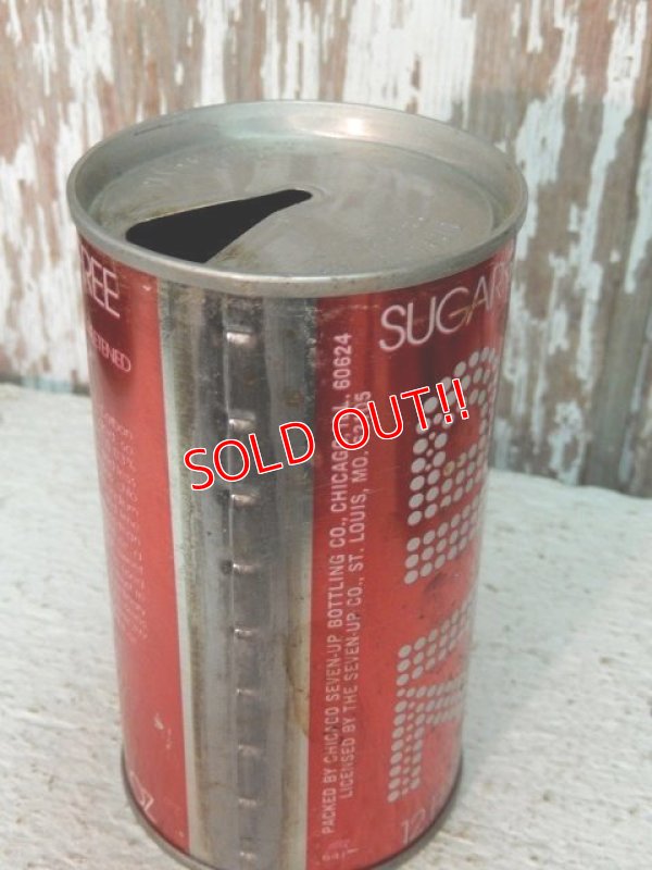 画像4: dp-140707-03 Sugar Free 7up / 70's 12oz fl Steel Can