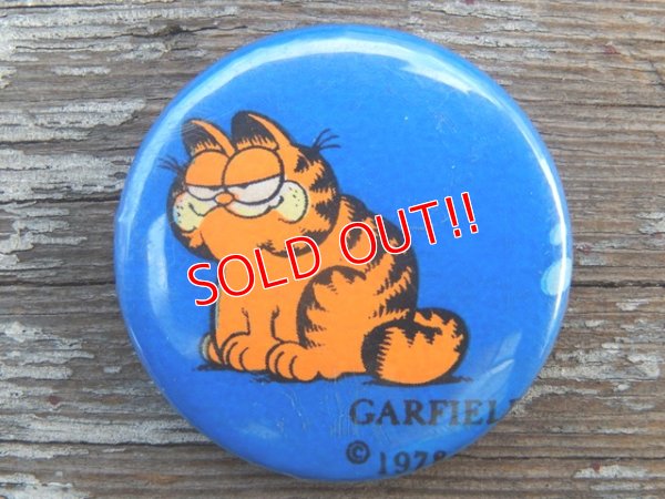 画像1: ct-130319-52 Garfield / 70's mini Pinback