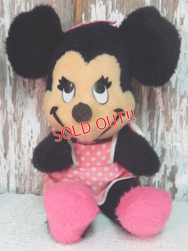 画像1: ct-140715-05 Minnie Mouse / 70's Plush doll