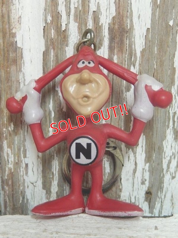 画像1: ct-140724-20 Domino's Pizza / Noid 80's Keychain