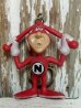 画像1: ct-140724-20 Domino's Pizza / Noid 80's Keychain (1)