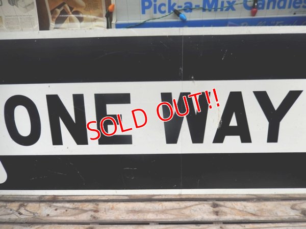 画像3: dp-140718-05 Road sign "ONE WAY"