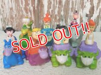 ct-140722-37 The Flintstones / Denny's 90's Meal Toy "Dino Racers" set