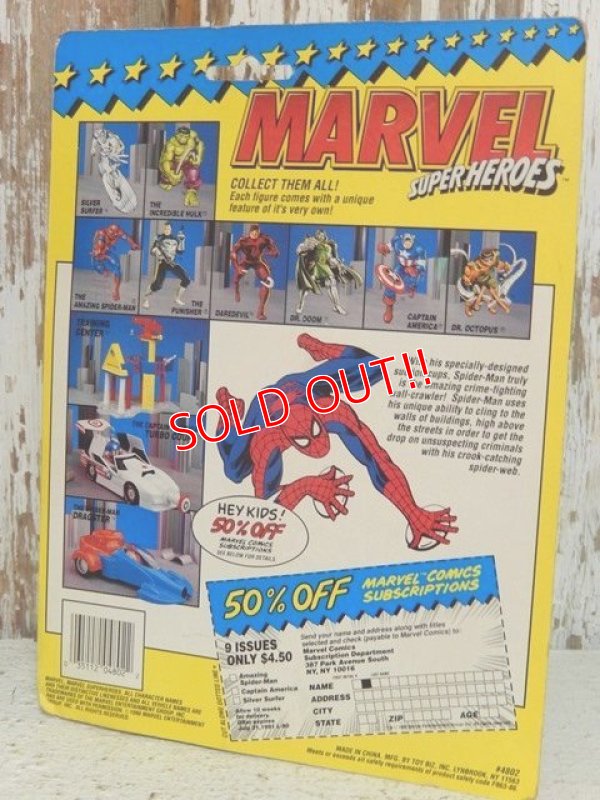 画像4: ct-140724-19 Spider-man / Toy Biz 90's Action figure "Web-Suction Hands"