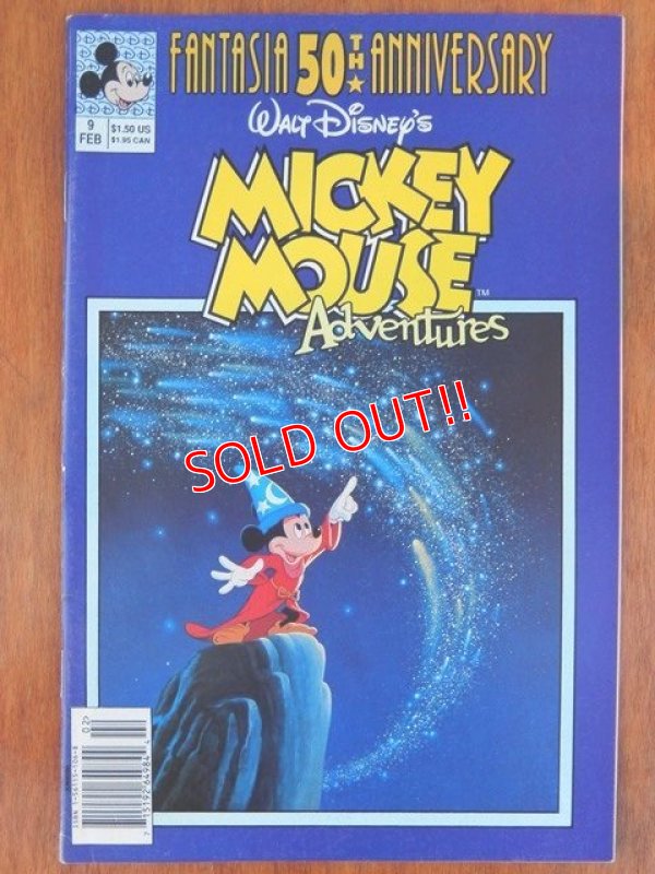 画像1: bk-140723-01 FANTASIA 50th Anniversary / 90's Mickey Mouse Adventures Comic