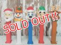 pz-130917-04 Christmas / 2000's PEZ Dispenser Set of 5