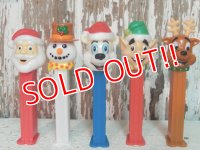 pz-130917-04 Christmas / 2000's PEZ Dispenser Set of 5