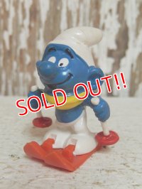ct-140715-15 Smurf / PVC "Skier" #20091