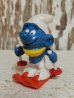 画像1: ct-140715-15 Smurf / PVC "Skier" #20091 (1)