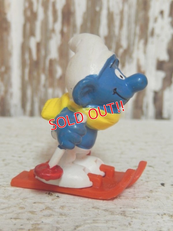 画像2: ct-140715-15 Smurf / PVC "Skier" #20091