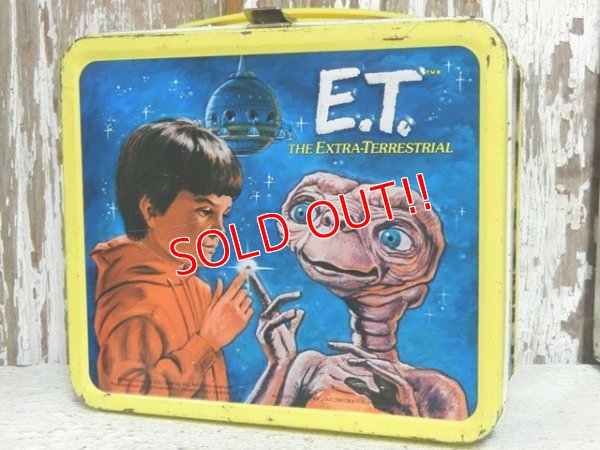 画像1: ct-140804-06 E.T. / Aladdin 80's Metal Lunchbox