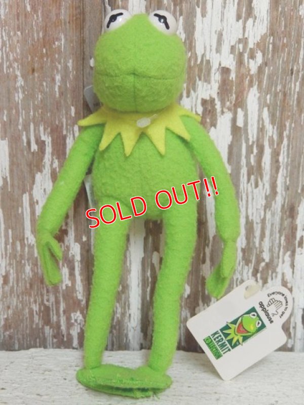 画像1: ct-140805-14 Kermit / Applause 90's Bendable Plush doll