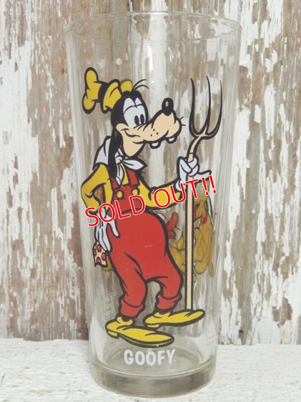 画像1: gs-140804-08 Goofy / PEPSI 1978 Collector series glass