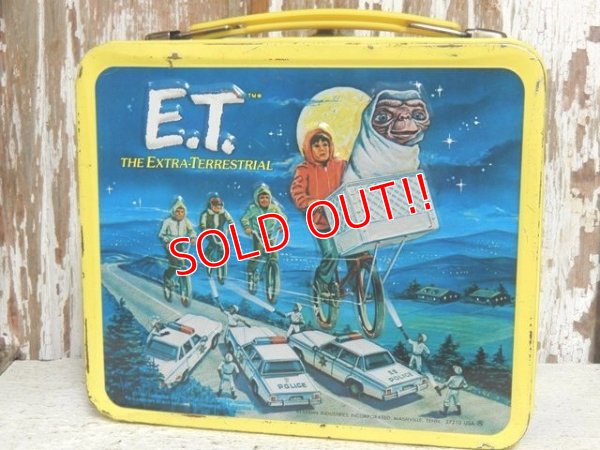 画像2: ct-140804-06 E.T. / Aladdin 80's Metal Lunchbox