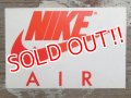 ad-140896-01 NIKE / NIKE AIR 90's Sticker (Clear×Red)